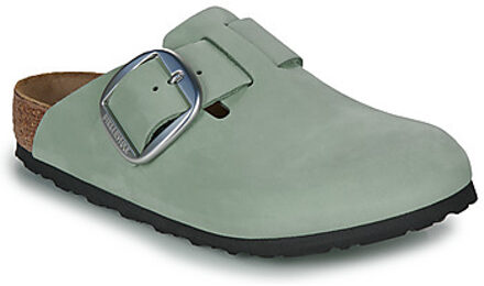 Birkenstock Klompen BIRKENSTOCK Boston Big Buckle LENB Pure Sage" Groen - 36,37,38,39,40,41