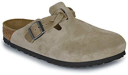 Birkenstock Klompen BIRKENSTOCK Boston Braided" Beige - 36,37,38,39,41