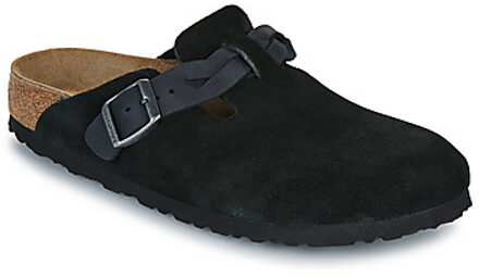 Birkenstock Klompen BIRKENSTOCK Boston Braided" Zwart - 36,37,38,39,41,35