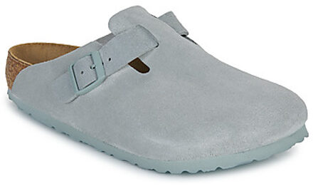 Birkenstock Klompen BIRKENSTOCK Boston LEVE Pure Sage" Blauw - 38,39,41,43