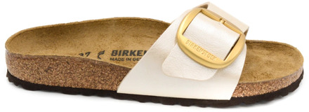 Birkenstock Madrid Graceful Dames Slippers Small fit - Wit - Maat 37