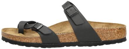 Birkenstock Mayari black narrow teenslipper dames