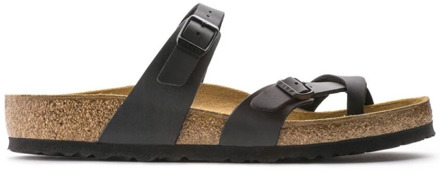 Birkenstock Mayari black narrow teenslipper dames