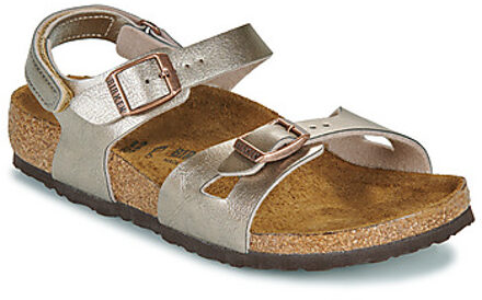 Birkenstock Platte sandalen BIRKENSTOCK Rio AS Kids BF Graceful Taupe" Goud - 29,30,32,33,34