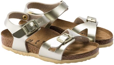 Birkenstock Rio Electric Metallic Sandalen Junior goud - 26
