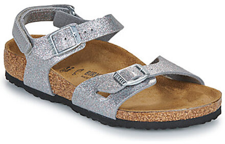Birkenstock Sandalen BIRKENSTOCK Rio AS Kids BF Sparkling Silver" Zilver - 24,26,30,32,34,35