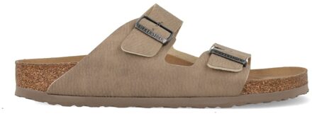 Birkenstock Slippers Arizona Vegan 1023041 Bruin maat