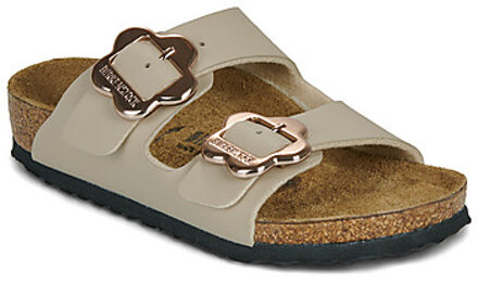 Birkenstock Slippers BIRKENSTOCK Arizona Kids Flower Buckle" Beige - 26,27,28,29,30,31,32,33,34