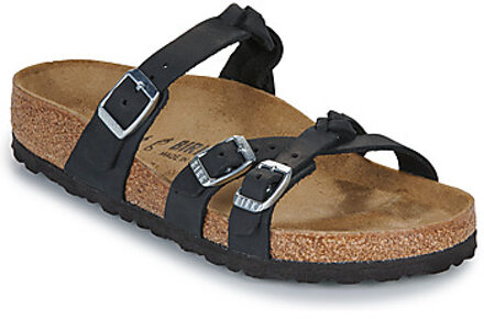 Birkenstock Slippers BIRKENSTOCK Franca Braided" Zwart - 36,37,38,39,40