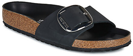 Birkenstock Slippers BIRKENSTOCK Madrid Big Buckle LEOI Black HEX" Zwart - 37,38,39,40,41