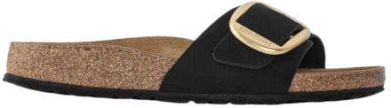 Birkenstock Slippers Birkenstock MADRID BIG BUCKLE" Zwart - 36,38,39,40,41,42