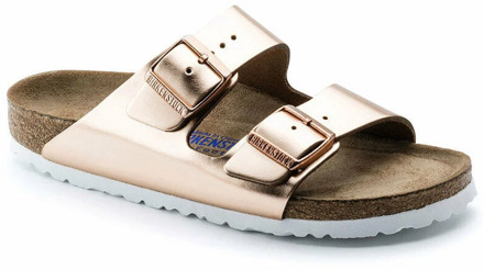 Birkenstock Slippers Dames Arizona - 952093  Copper