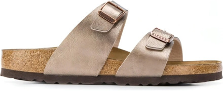 Birkenstock Sydney Graceful narrow Graceful Dames Slippers - Taupe - Maat 37