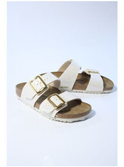 Birkenstock Sydney slippers - maat 39 Beige
