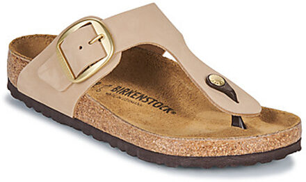 Birkenstock Teenslippers BIRKENSTOCK Gizeh Big Buckle" Beige - 36,37,38,39,40,41
