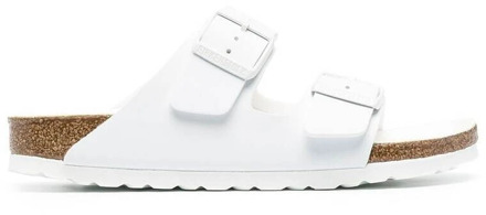 Birkenstock Triple White Arizona Sandalen Birkenstock , White , Dames - 37 Eu,39 Eu,38 Eu,40 Eu,41 EU