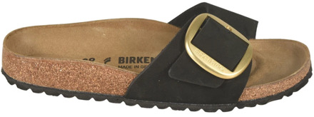 Birkenstock Zwarte Sandalen voor Vrouwen Birkenstock , Black , Dames - 38 Eu,41 Eu,42 EU