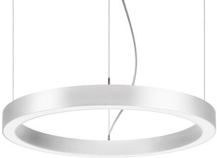 Biro Circle, wit, 830, 75 cm, DALI, omhoog/omlaag, 75 W wit gestructureerd