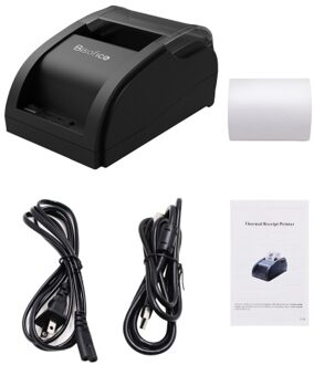 Bisofice Desktop 58mm Thermal Receipt Printer Wireless Barcode Printer USB+BT Connections