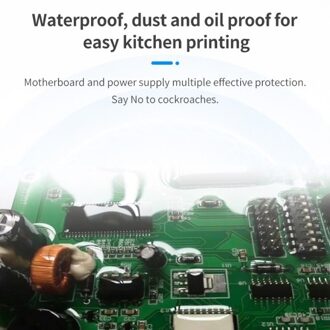 Bisofice Desktop 58mm Thermal Receipt Printer Wireless Barcode Printer USB+BT Connections