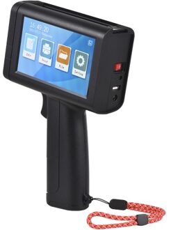 Bisofice Portable 4.3 Inch LED Touchscreen Inkjet Printer Handheld 600dpi High Definition Inkjet Code Printer