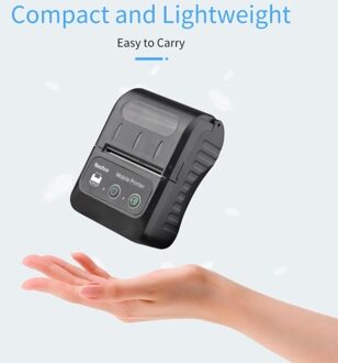 Bisofice Portable 58mm Receipt Thermal Printer with 1 Thermal Paper Roll