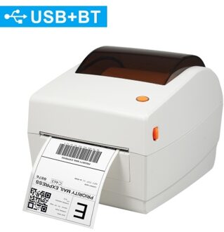 Bisofice Thermal Label Printer 4*6in Labels Printing Machine USB+BT Connection