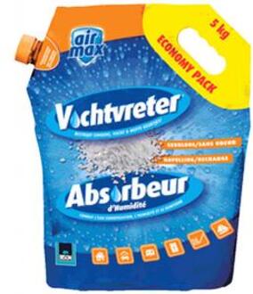 Bison airmax vochtvreter navulling losse kristallen neutraal - 5 kg.