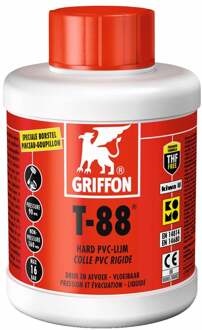 Bison GriffonHard-PVC-lijm T-88pot 500ml - Kiwa Komo