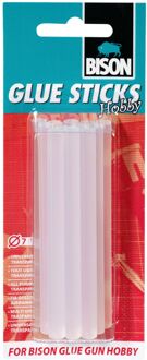 Bison Lijmpatronen 12 Stuks Wit