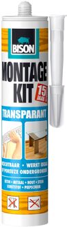 Bison Montagekit Transparant - 310 ml