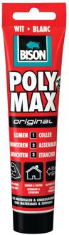 Bison Poly Max Original Wit Hangtube 165 g