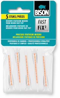 Bison reserve mixers voor fast fix - 5 stuks