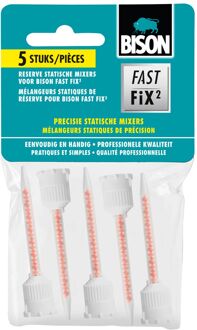 Bison reserve mixers voor fast fix - 5 stuks
