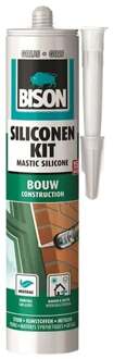 Bison Siliconenkit Bouw 310 ml grijs