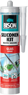 Bison Siliconenkit Glas Koker - Transparant - 310 ml