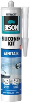 Bison Siliconenkit Sanitair Koker - Antraciet - 310 ml