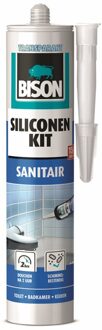 Bison Siliconenkit Sanitair Koker - Transparant - 310 ml