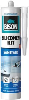 Bison Siliconenkit Sanitair Koker - Transparant - 310 ml