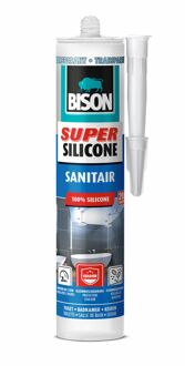 Bison Siliconenkit Super Sanitair - 310 ml