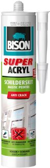 Bison Super Acryl Anti-Crack - Wit - 300 ml