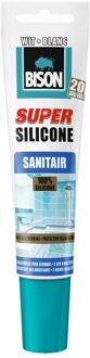 Bison SUPER SILICONENKIT SANITAIR 150 ML WIT