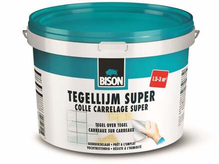 Bison Tegellijm Super Emmer - 3 kg