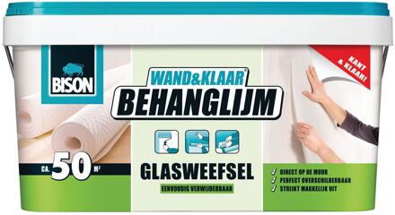 Bison Wand&klaar Behanglijm Glasweefsel - Wit - 10kg