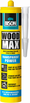 Bison Wood Max Transparent Power Houtlijm 320gr