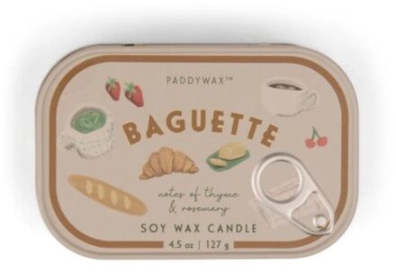 bistro geurkaars blik 128g - baguette