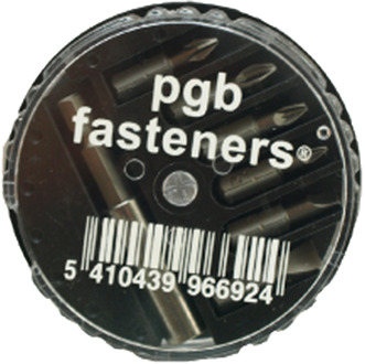 Bitbox 7-delig met pgb-logo - B025SET07PGB