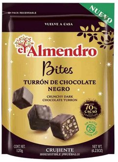 Bites Chocolate black almond
