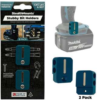 Bithouder voor Makita | Blauw | 2 stuks - BH-MK-S-BLU-2