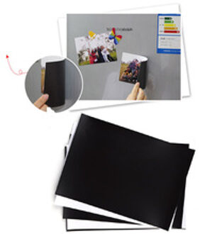 Bitimes Magnetische Afdrukken Papier A4 Size 210MM * 297MM DIY Foto Foto Koelkast Magneten Sticker 6 stuks/partij